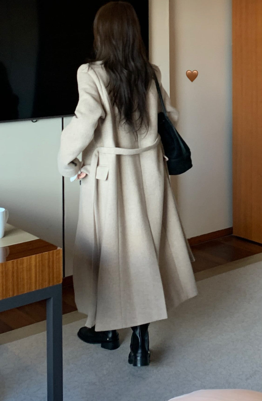 Riz wool double coat-3col