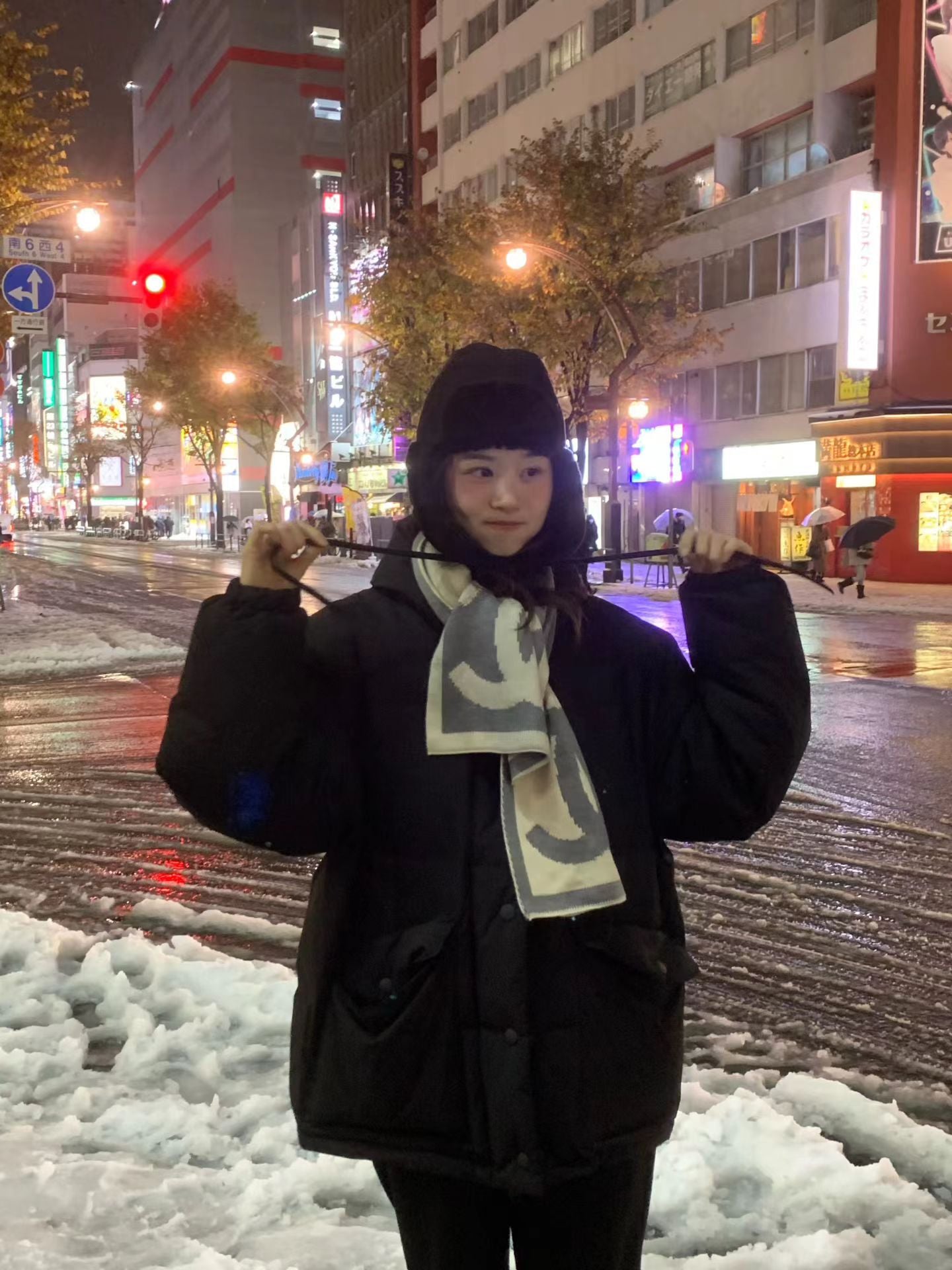 Ounce pocket hood duck down jumper-2col