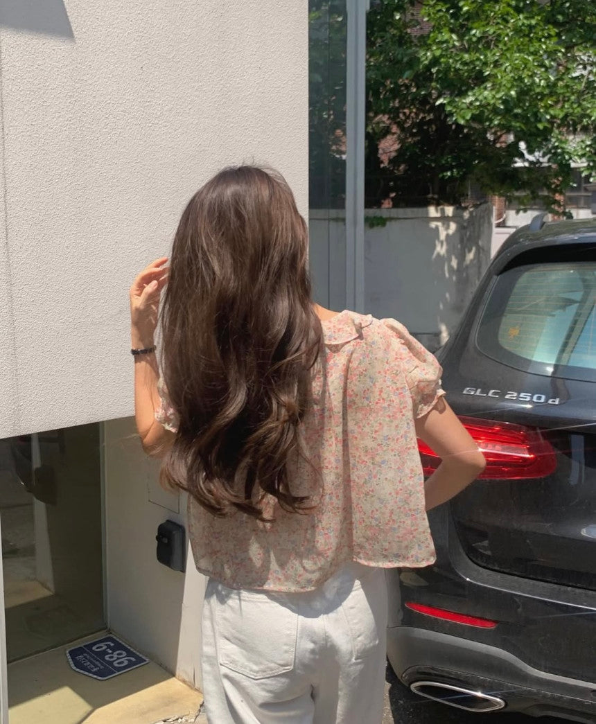 liter kiko flower blouse