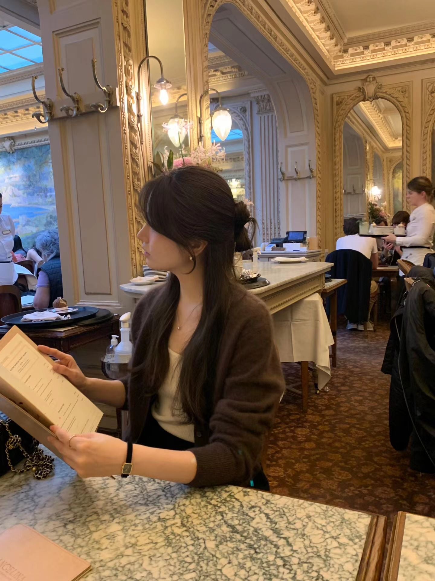 Ounce cash brush cardigan-4col