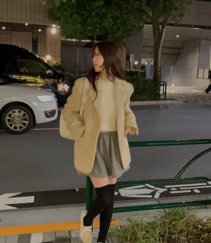 Justin wool jacket-2col