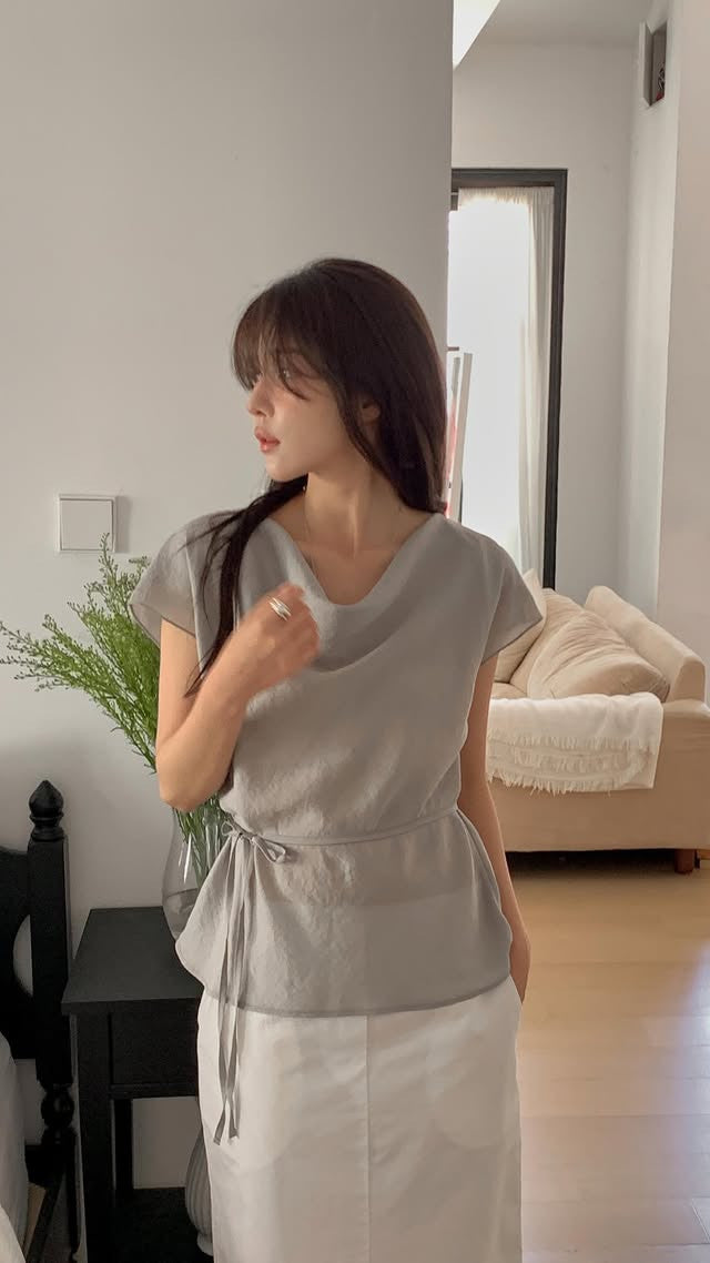 Uzu blouse-4col