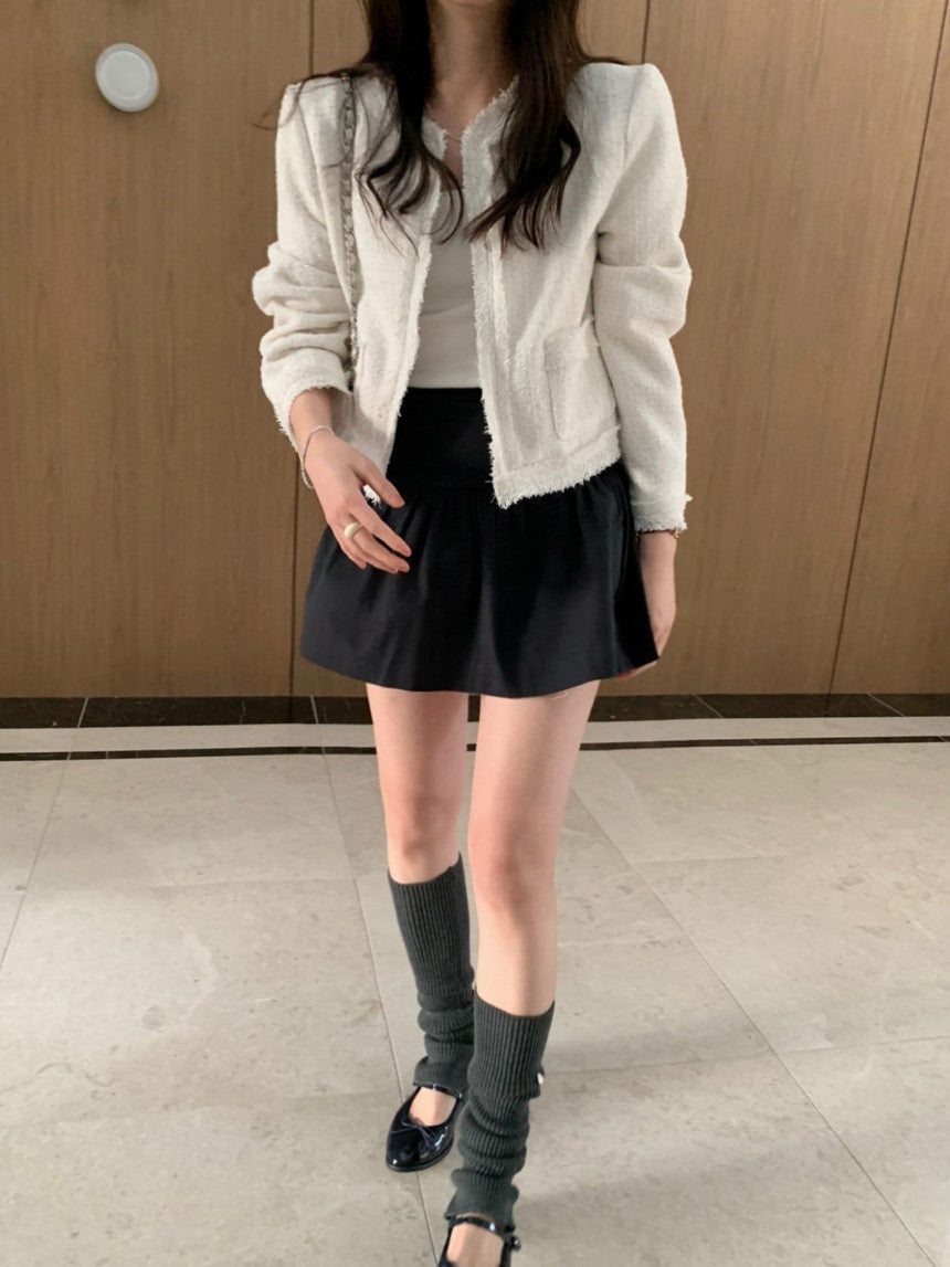 aida tweed jacket-2col