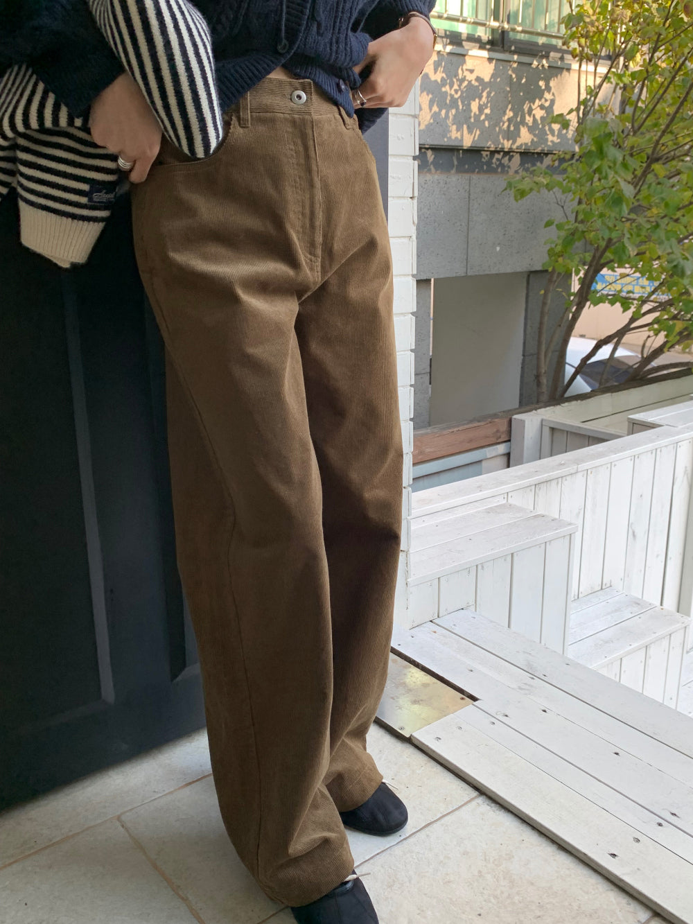 bit corduroy pants-3col