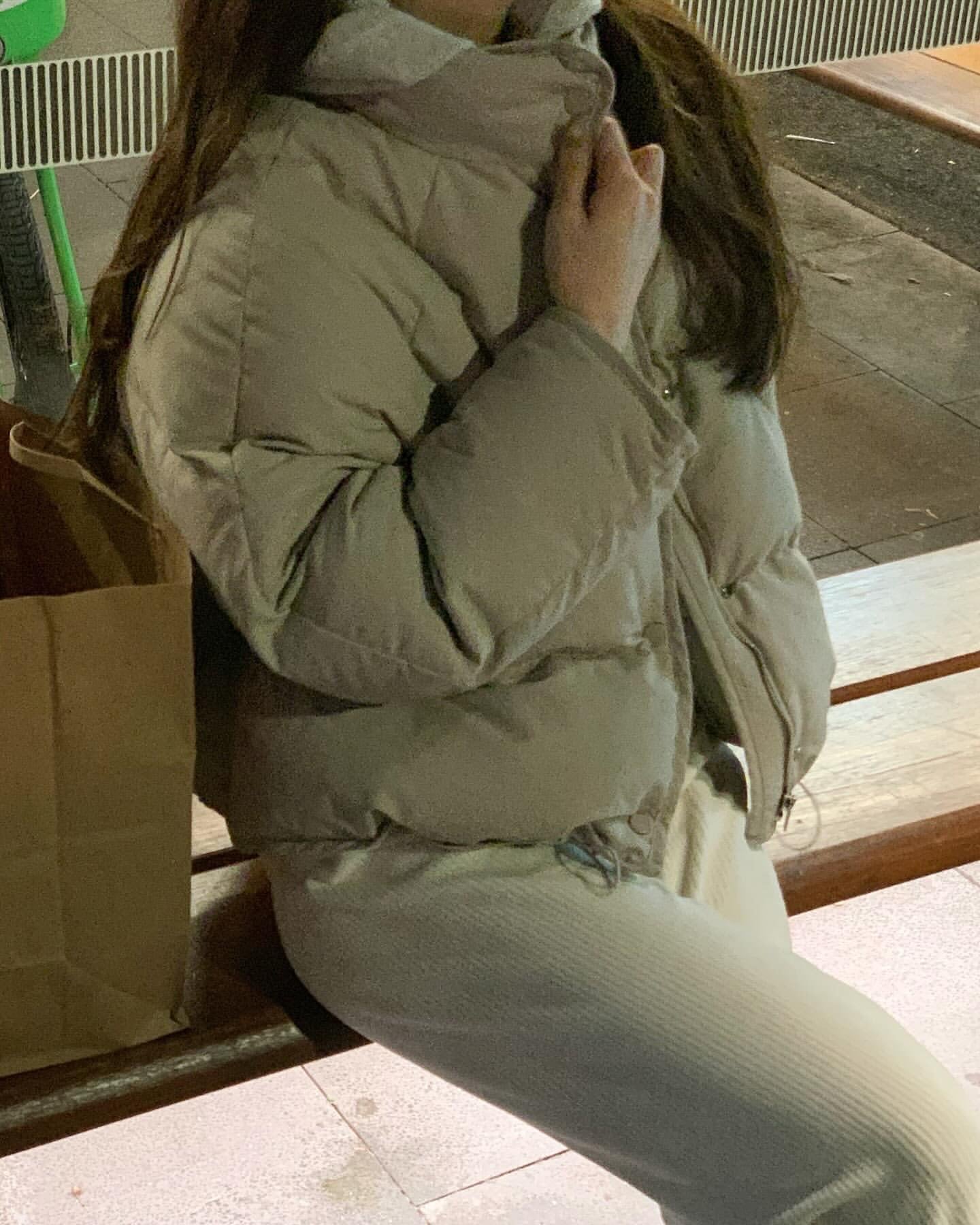 Carol goosedown short padding-2col