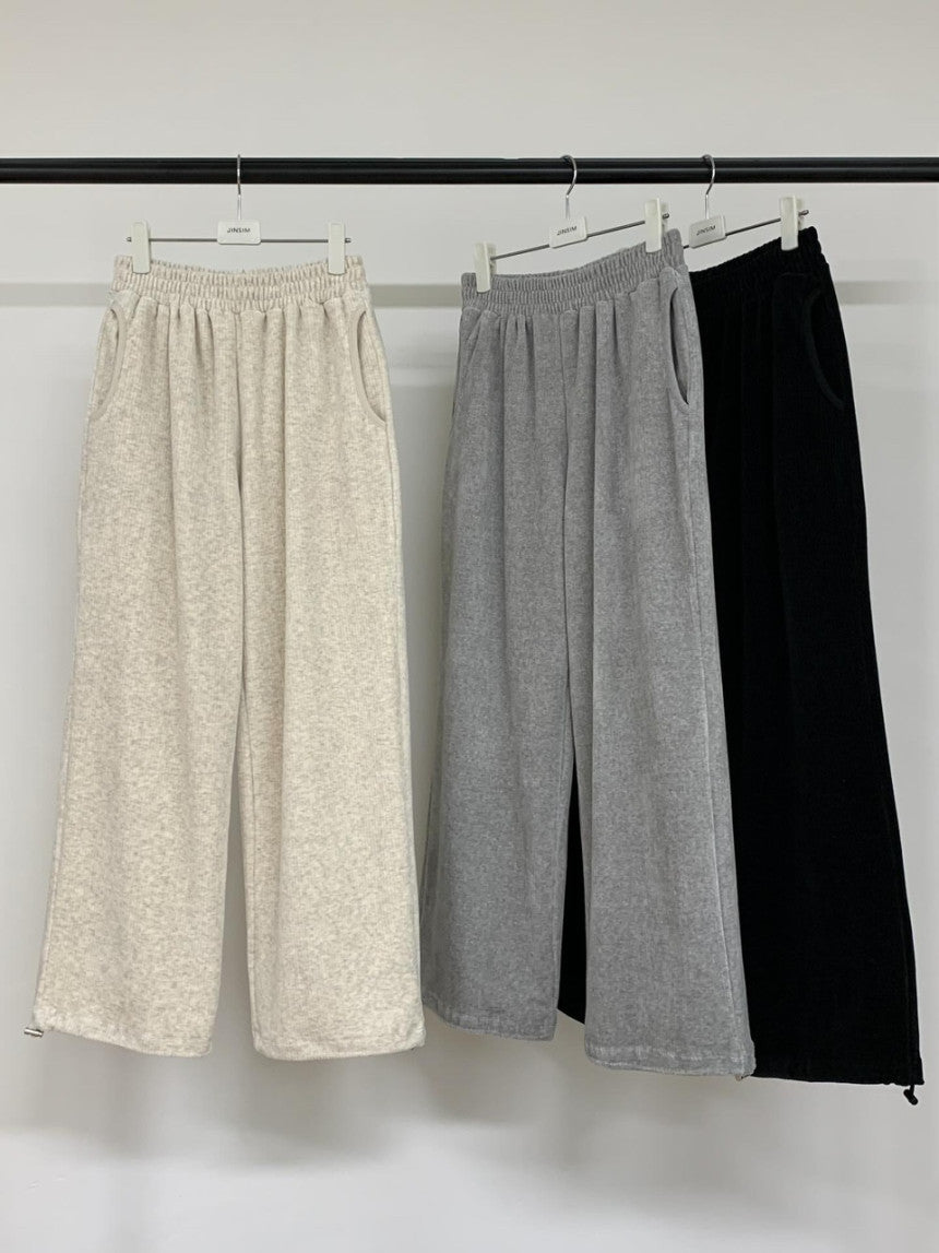 cozy rib pants-3col