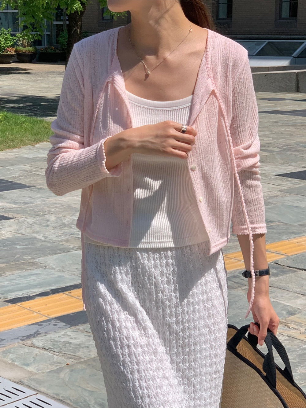 fuzzy cardigan-3col