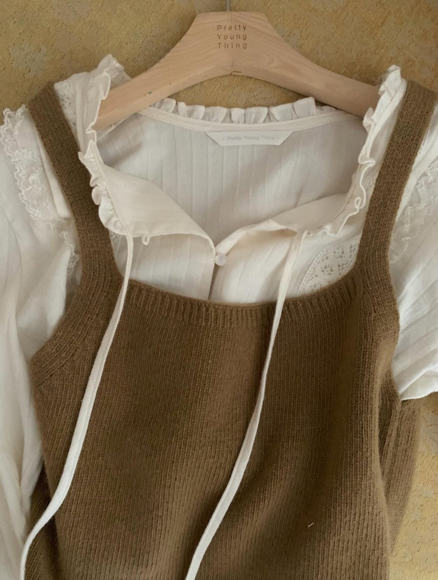 Darling frill gimo blouse