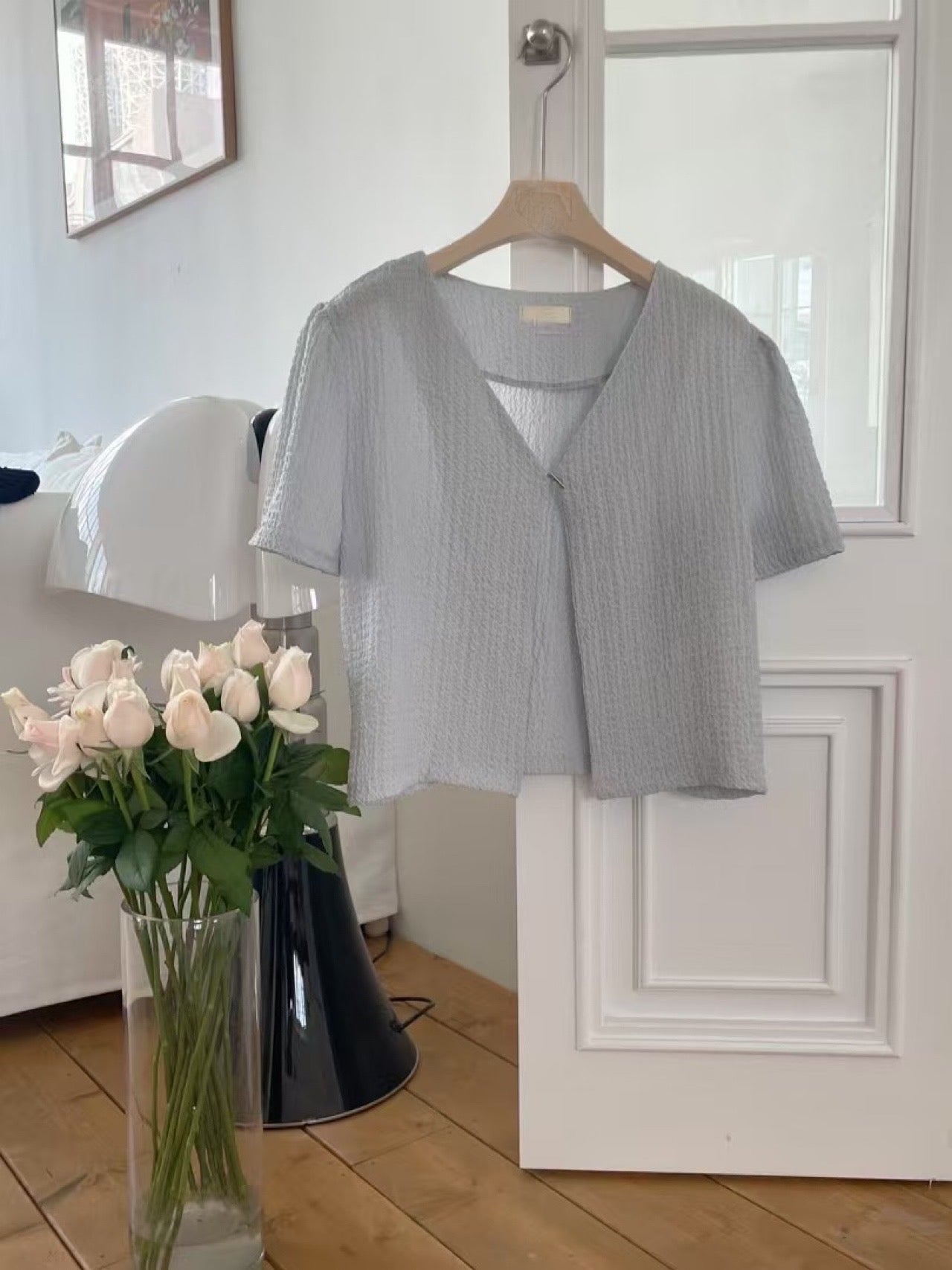 Twi bubble cardigan-4col