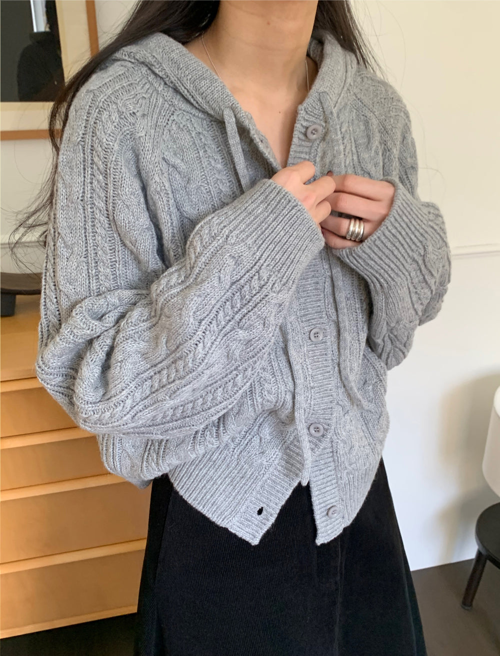 mona hood cardigan-3col