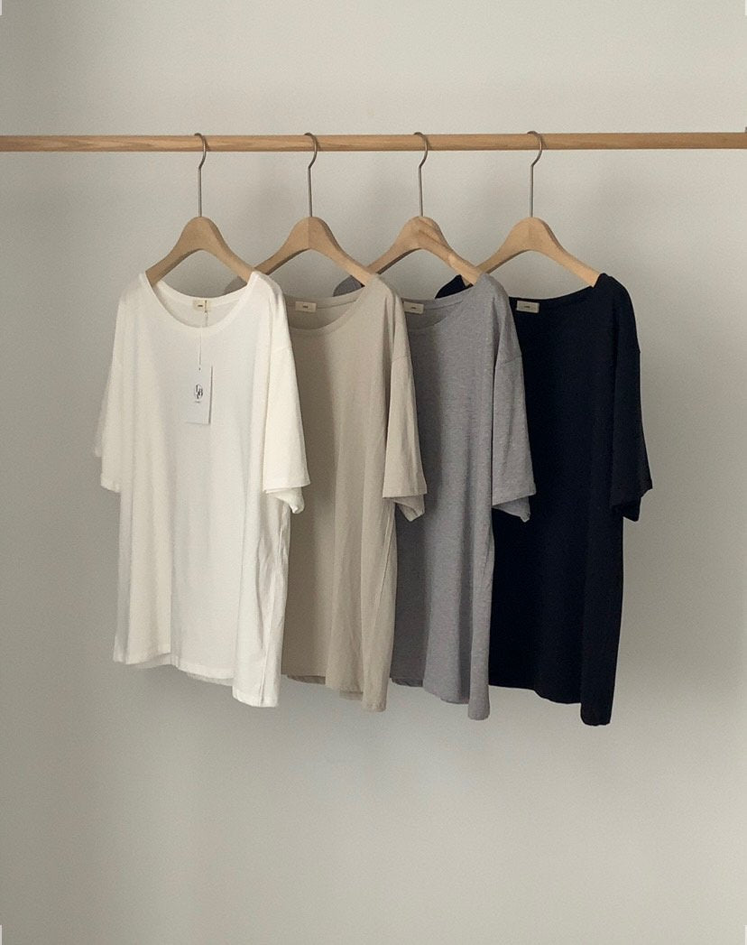 Off-shoulder T-4col