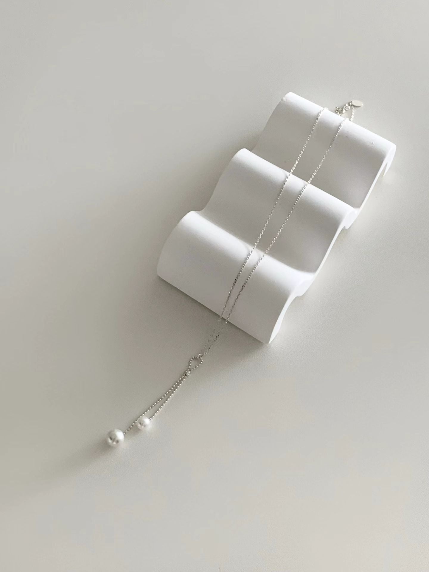 Swal Pearl Drop Necklace