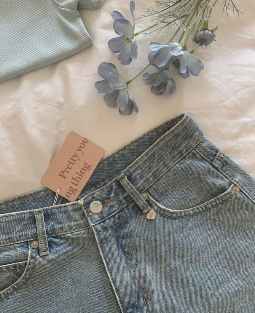 Smoothie short denim