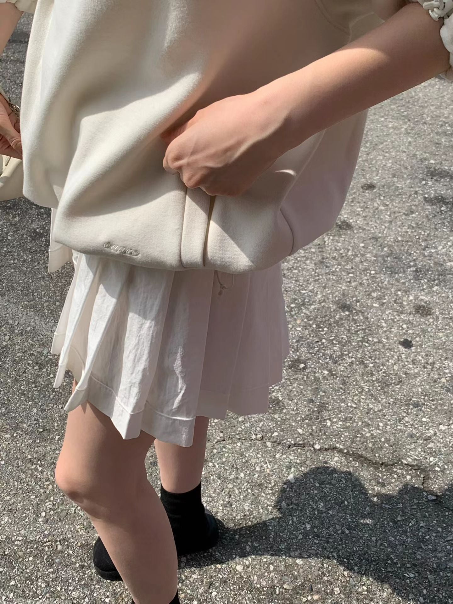 Ounce mini pleats skirt