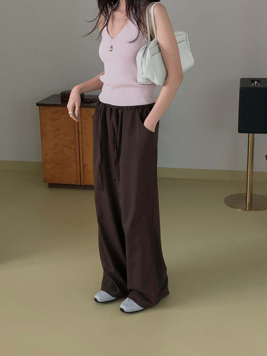 mousse wool slacks-3col