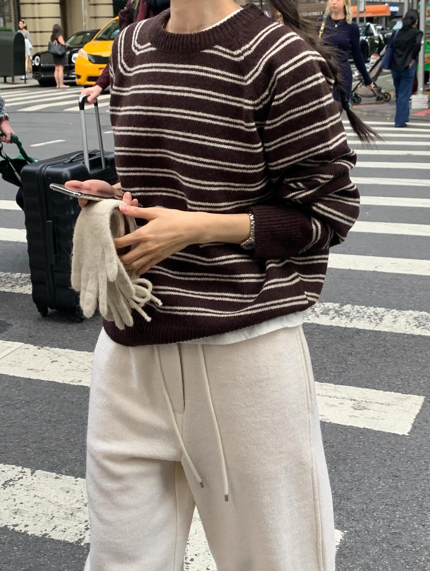 roi wool banding pants-3col