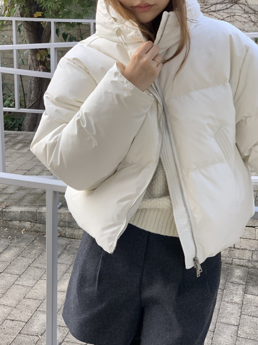 Noa hood duck down padding-3col