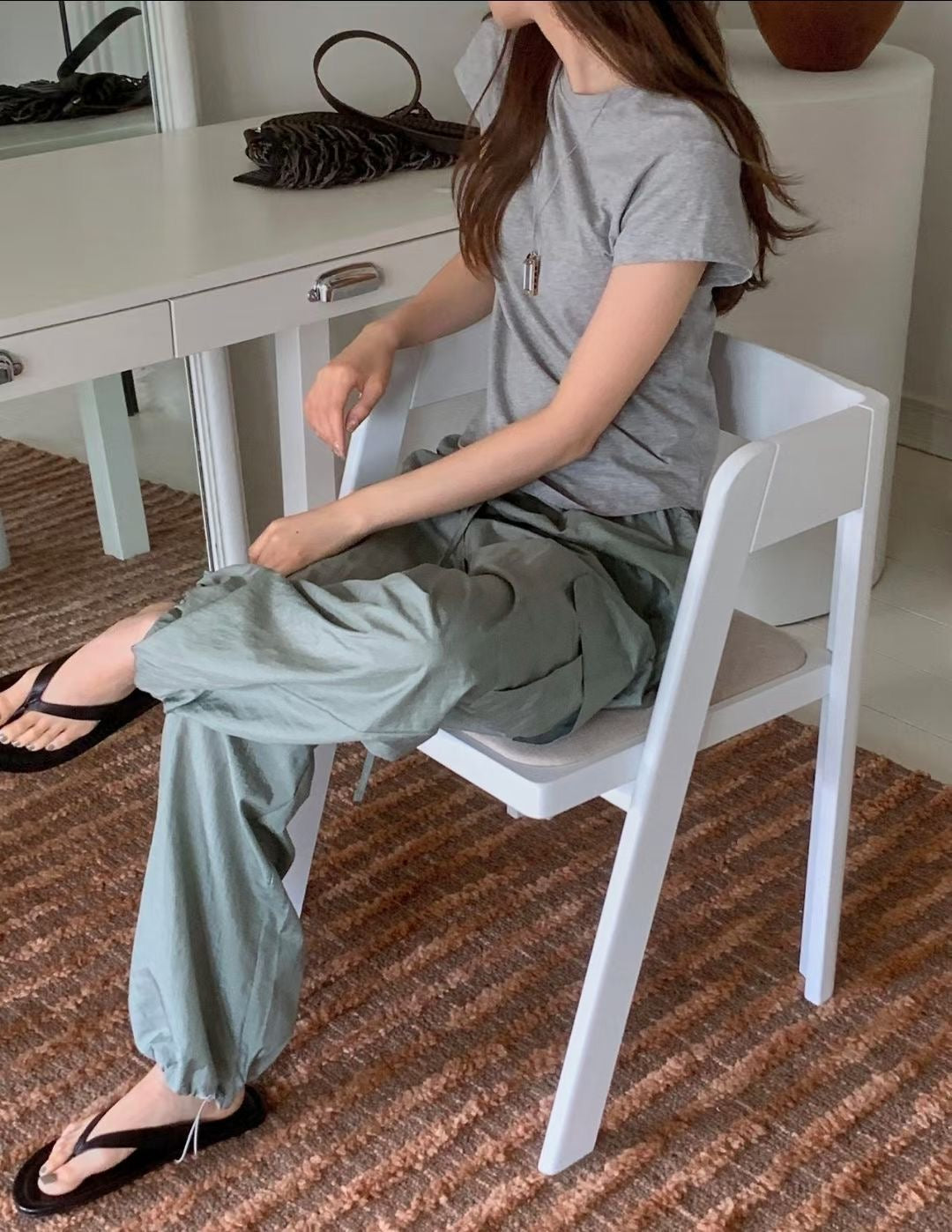 ami cargo pants-4col