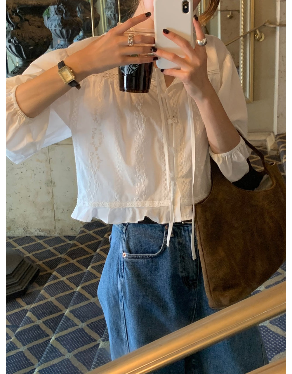 Moon byul blouse