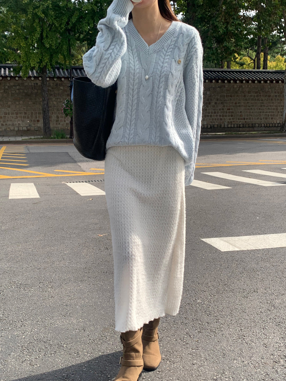 Martin twist knit-4col