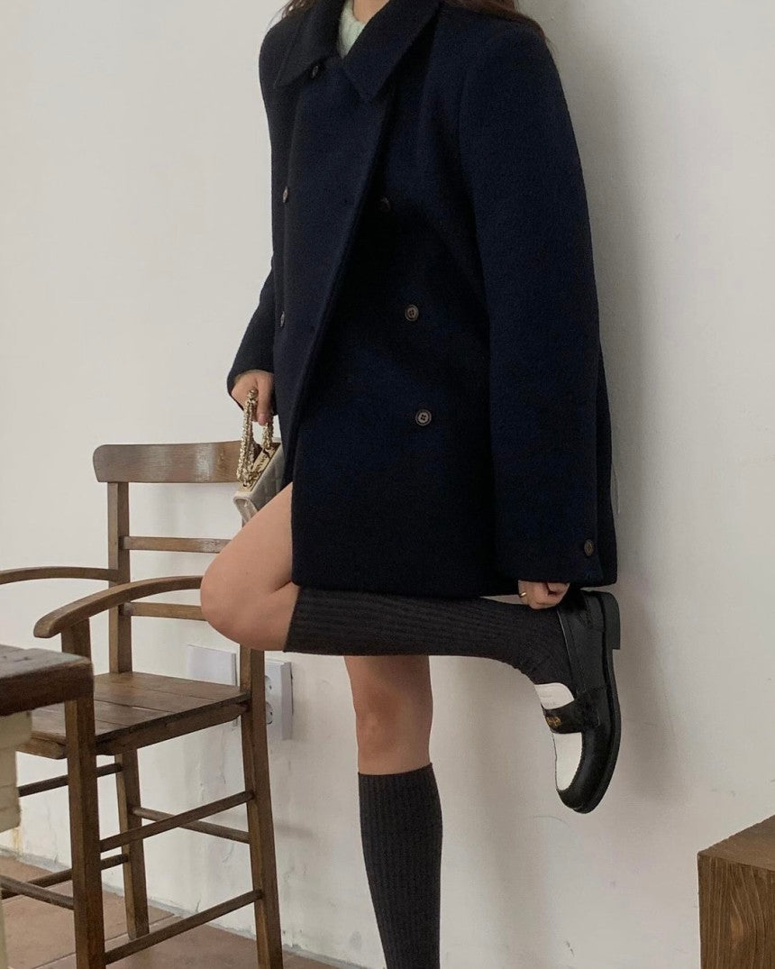 Lemiel wool coat-2col
