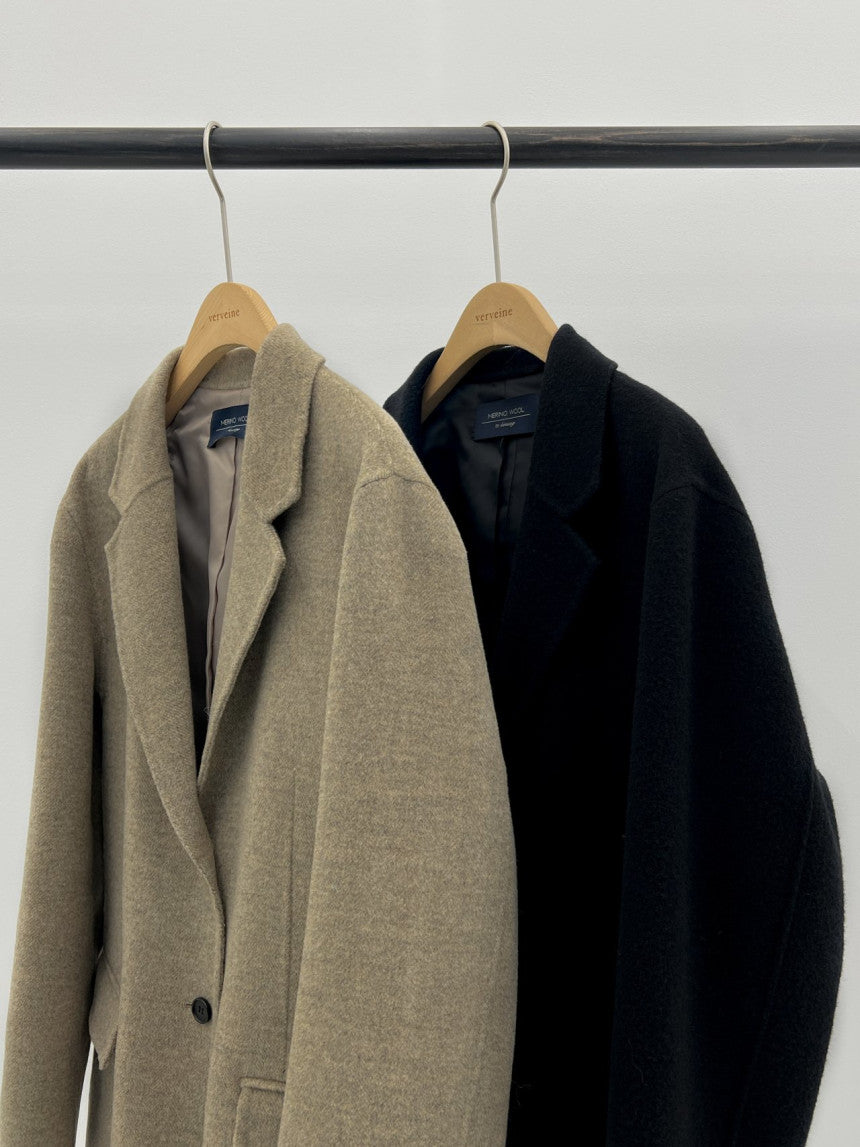 Adele meribo wool handmade jacket-2col