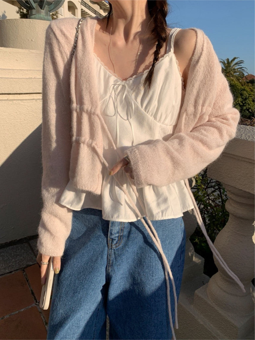 Apple frill bustier-2col