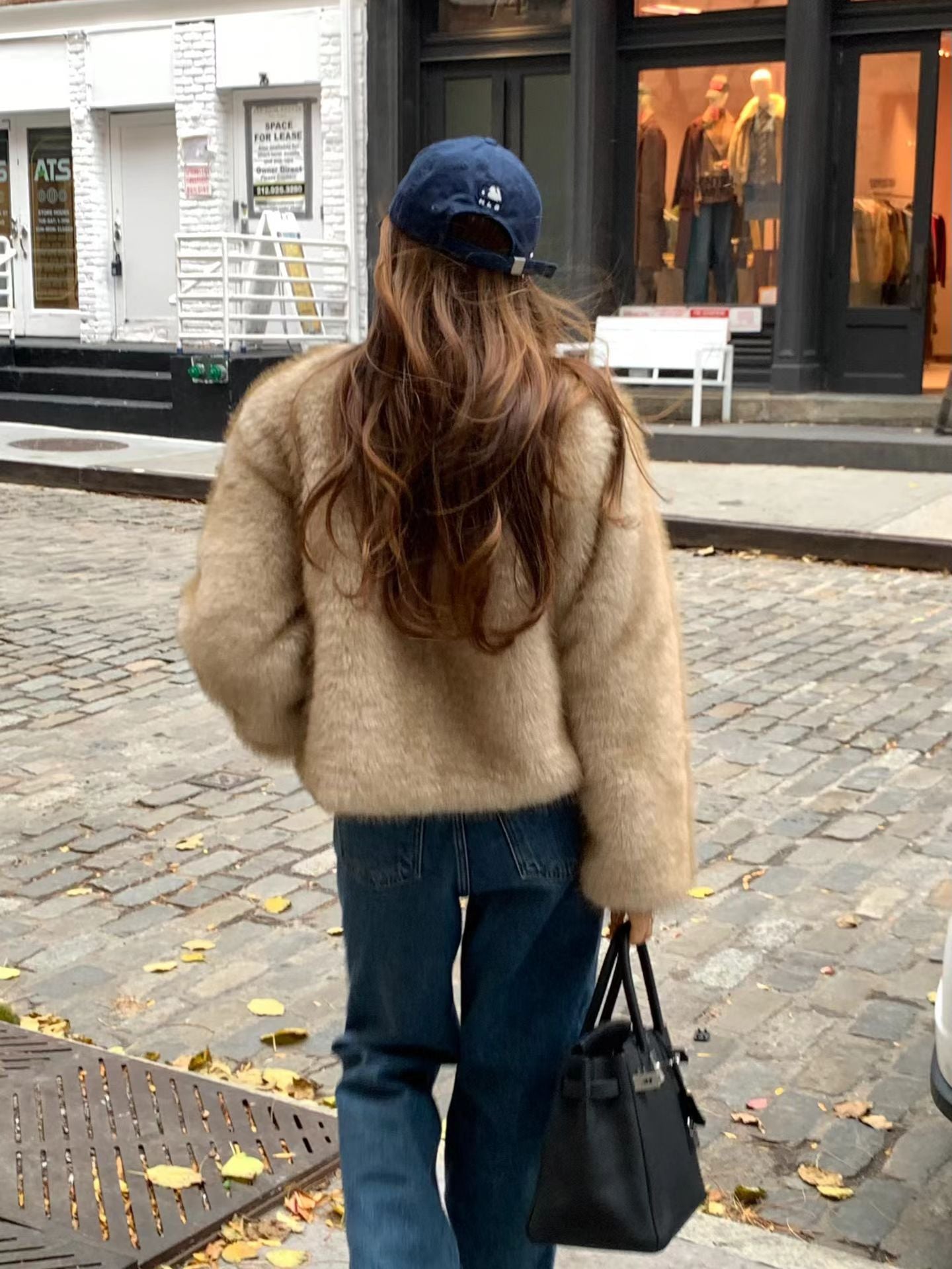 Ounce bow deep blue denim