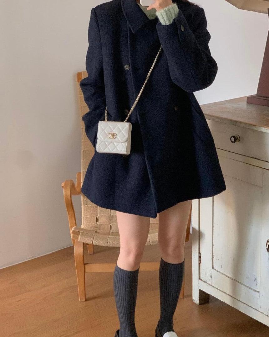 Lemiel wool coat-2col