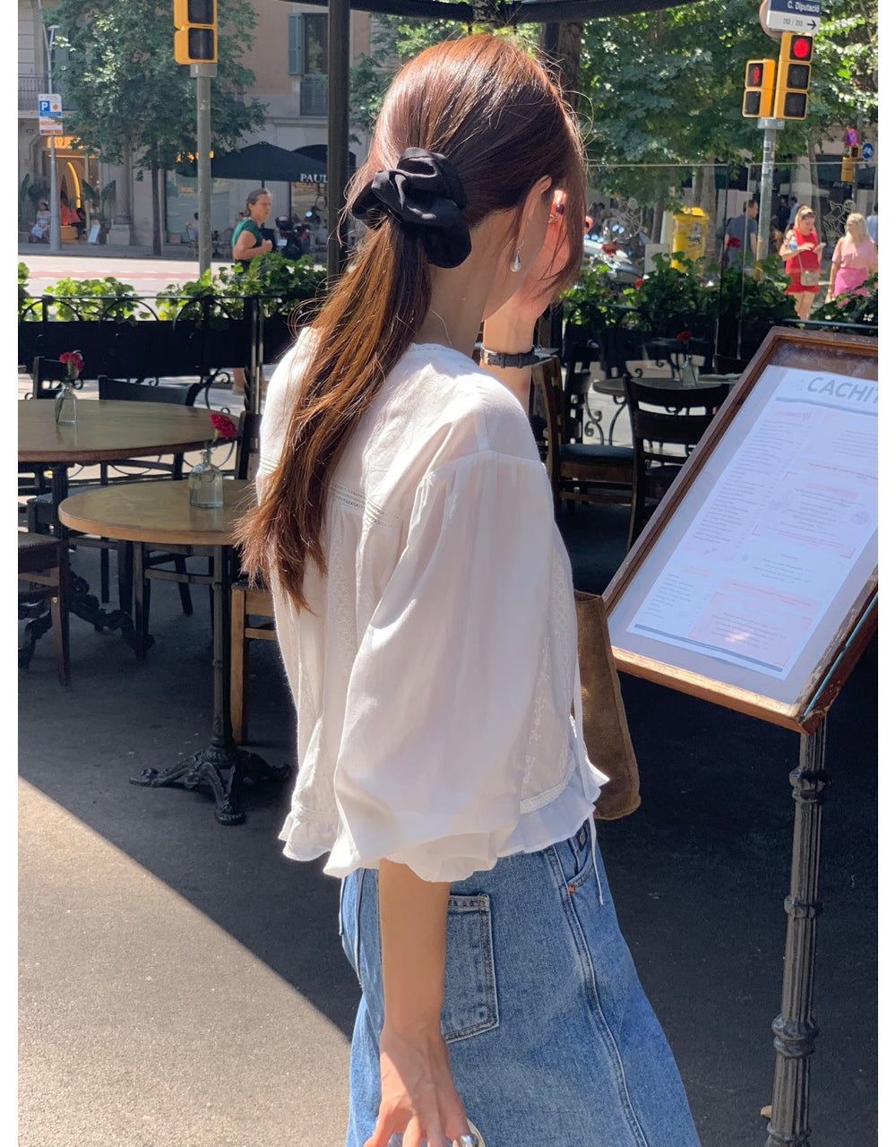 Moon byul blouse