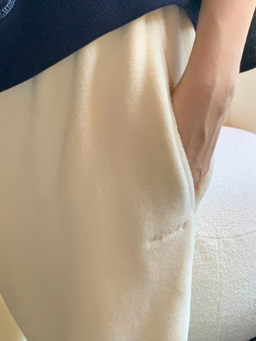 mix fleece pants-4col