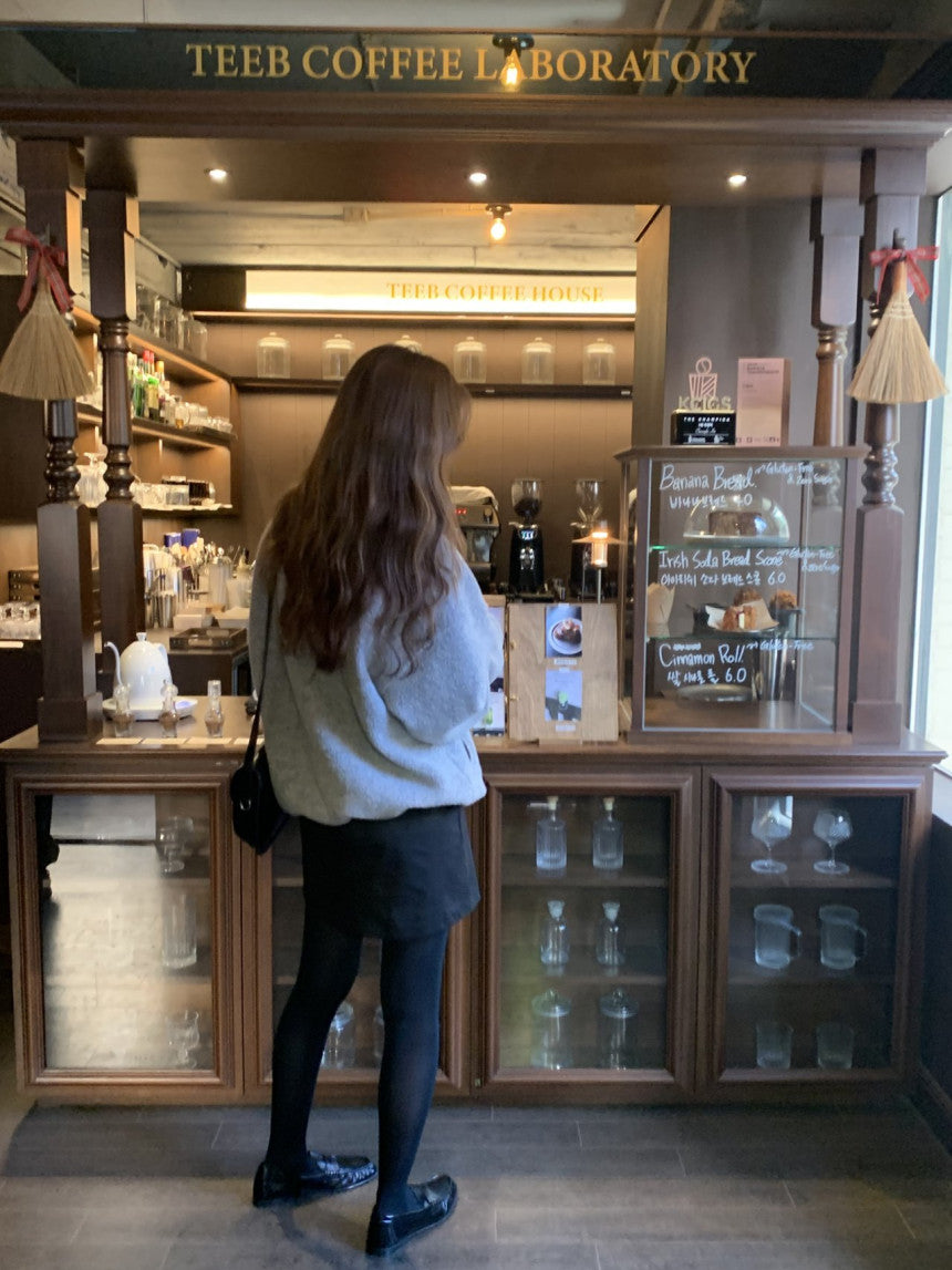 Cris fine wool dumble zip up jumper-3col