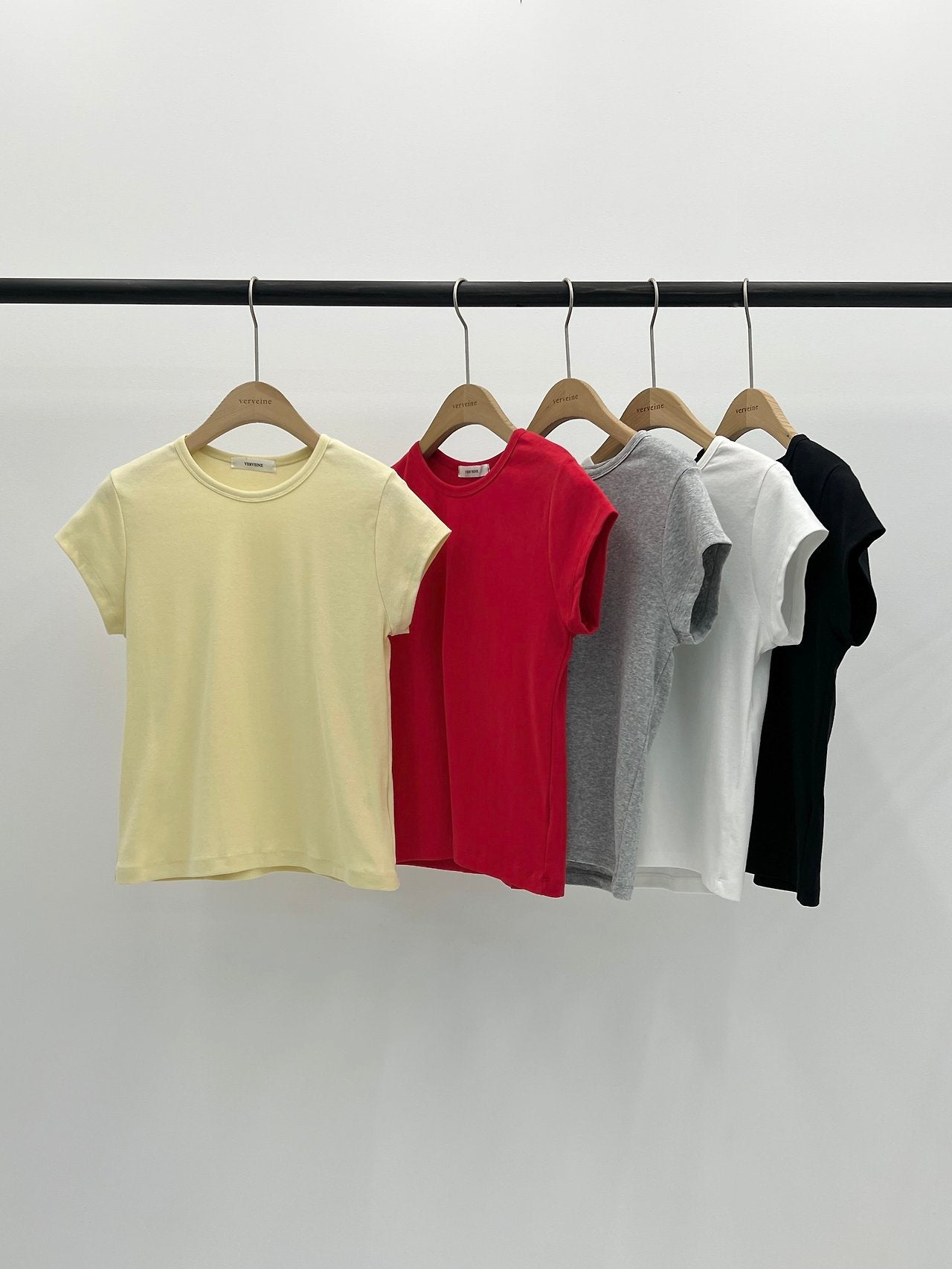 Ruve slim short sleeve T-5col