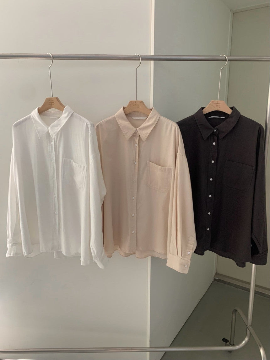 maki gimo washing shirt-3col