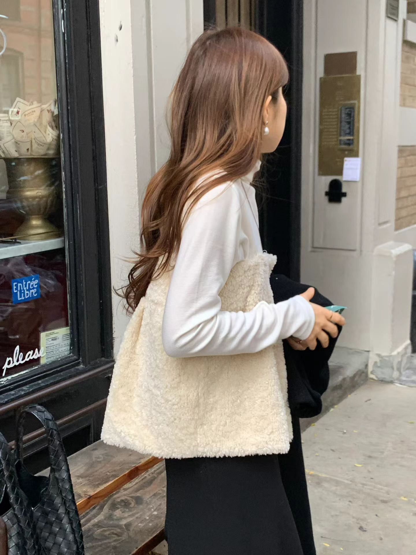 Ounce soft wool tencel pola T-4col