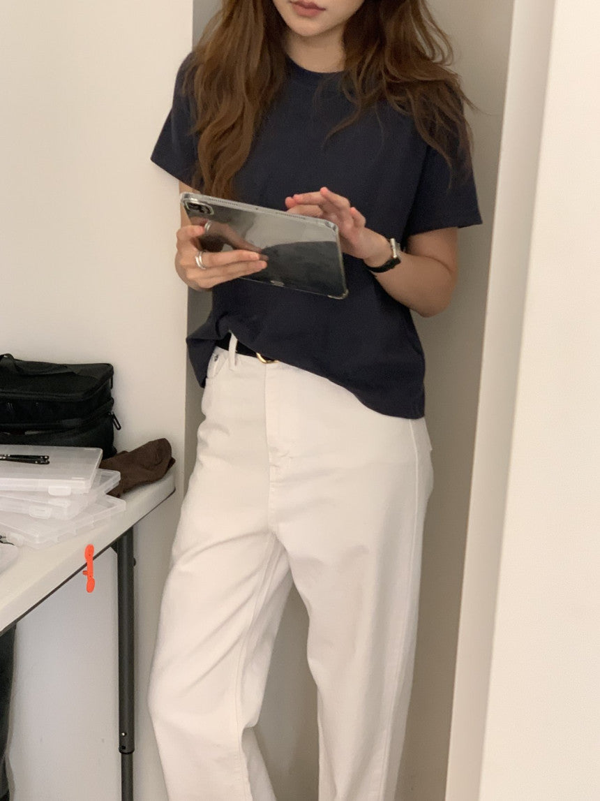 Brush cotton crop T-4col