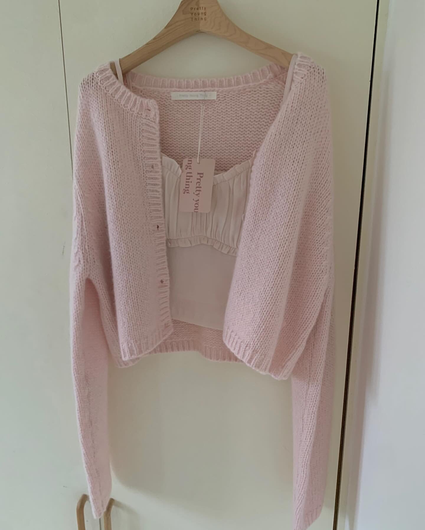 Sherry crop cardigan-4col