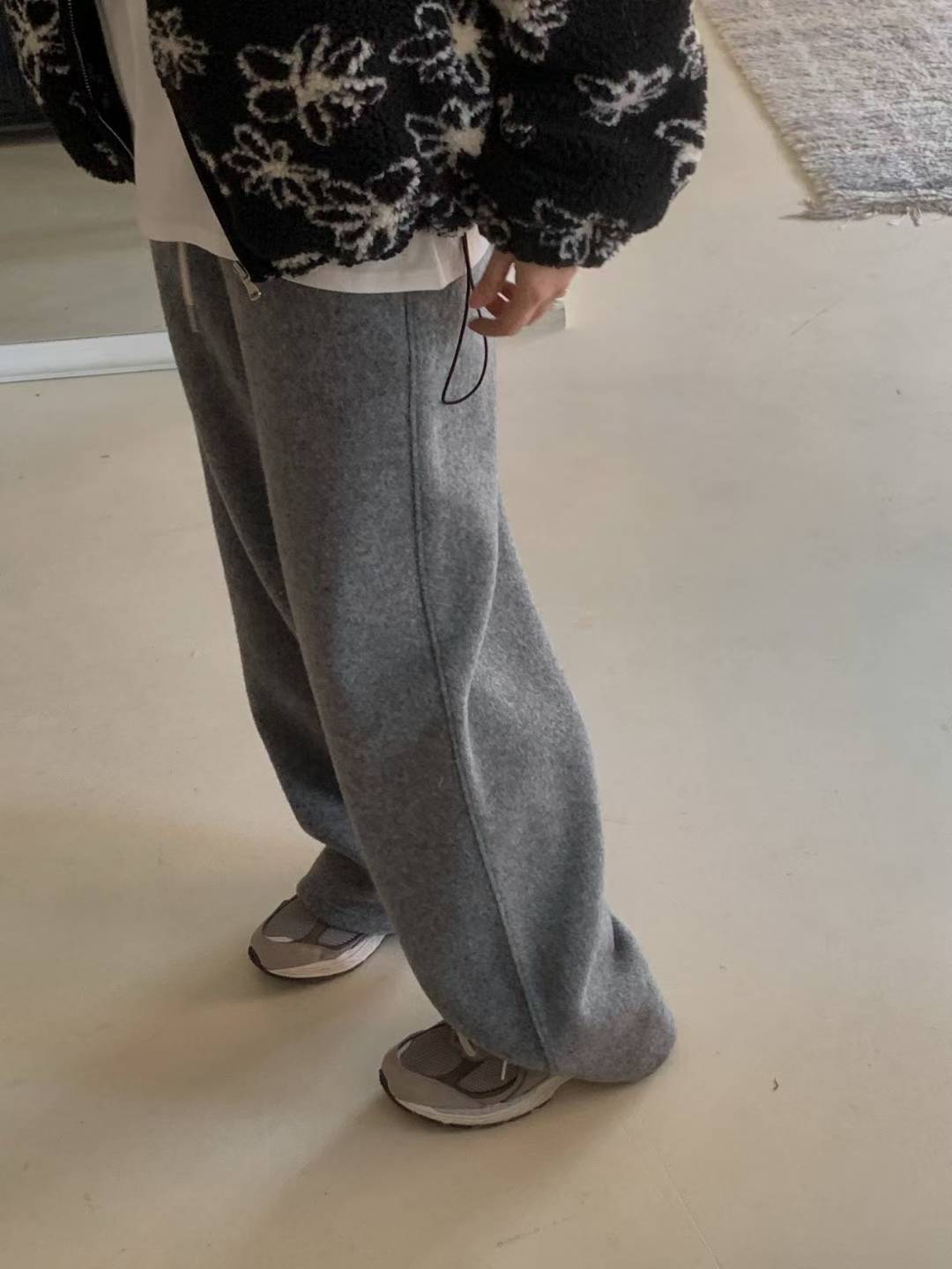 wool gimo pants-3col