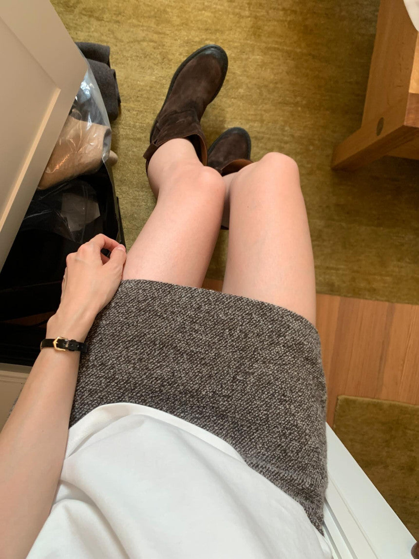 Haven wool skirt-2col