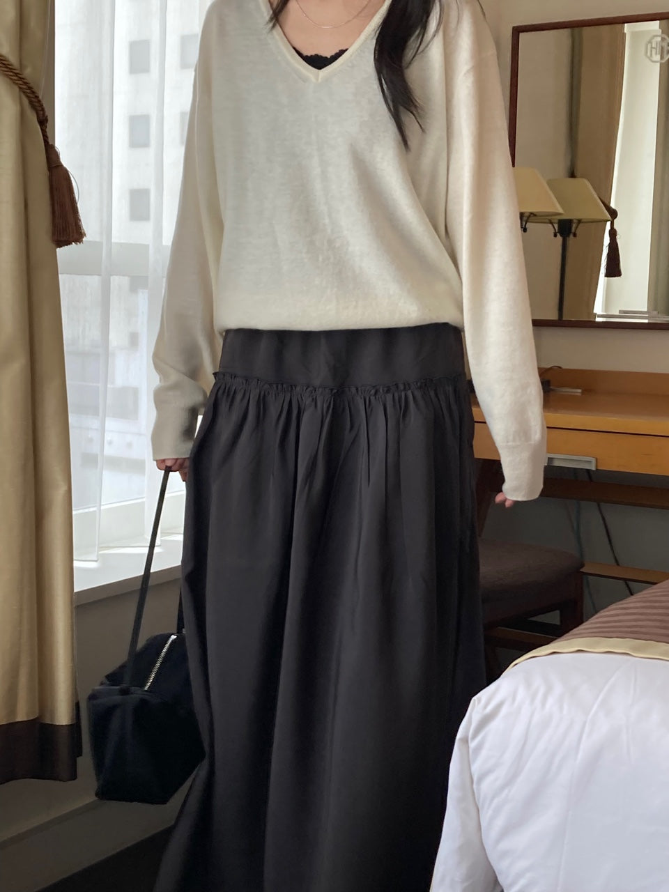 allen cash wool knit-2col