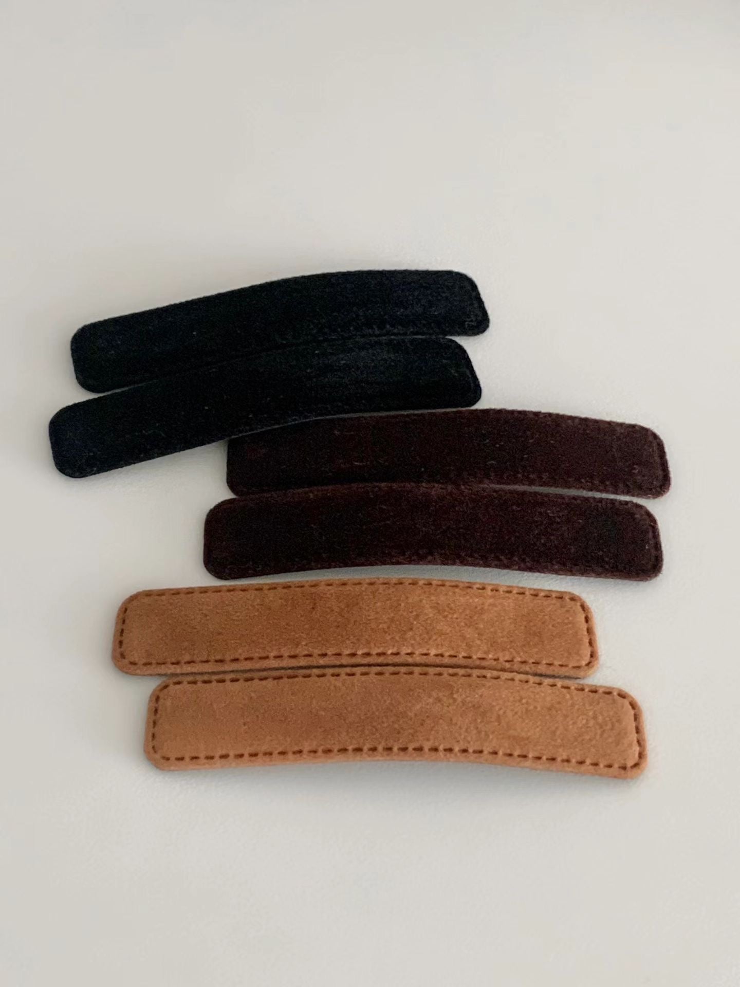 Suede hairpin-3col