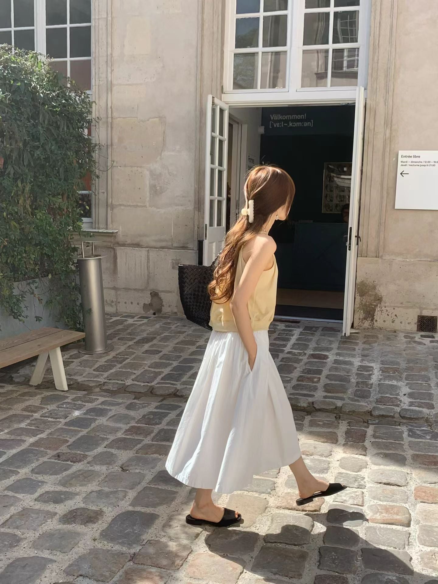 Ounce heize shirring blouse-4col