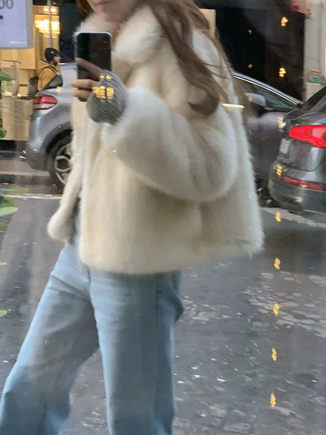 Ounce noel fur jacket