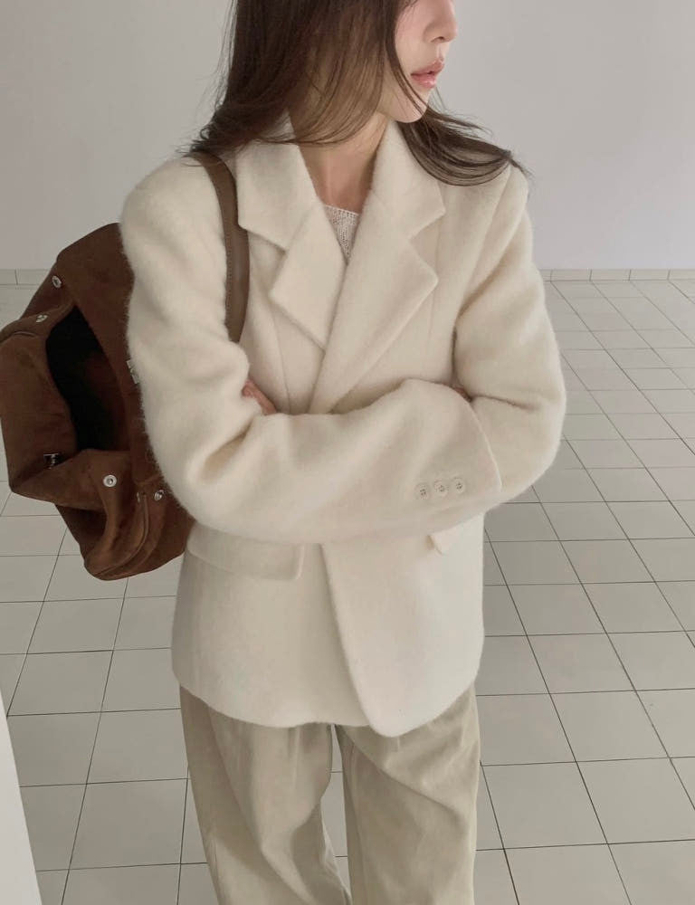 Justin wool jacket-2col