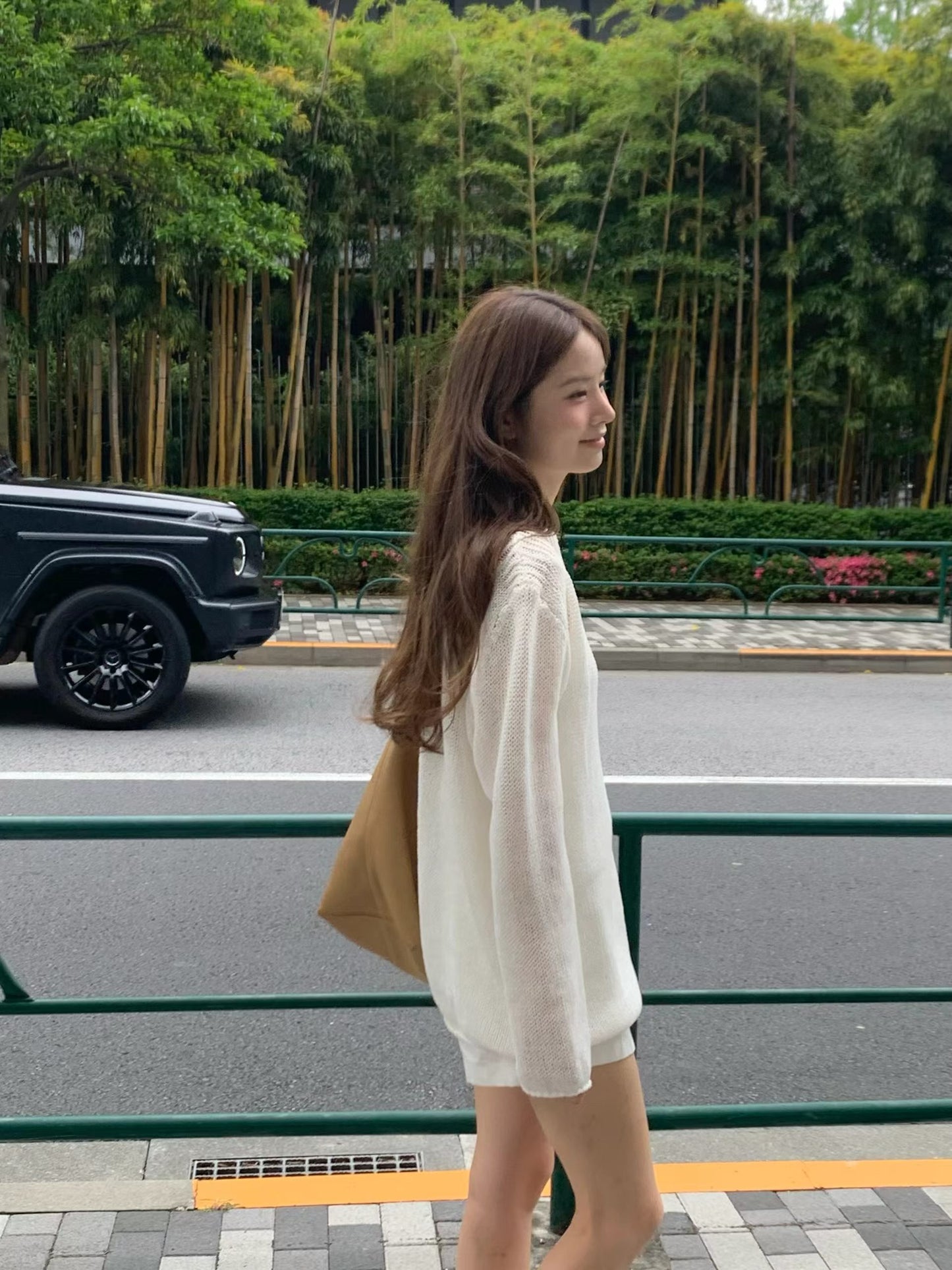 Ounce loose boat neck knit
