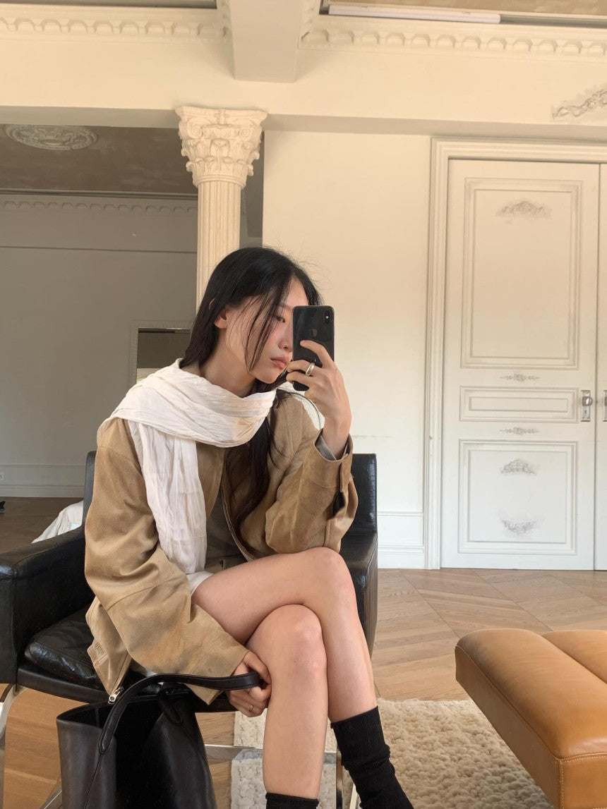 Bern suede blouson