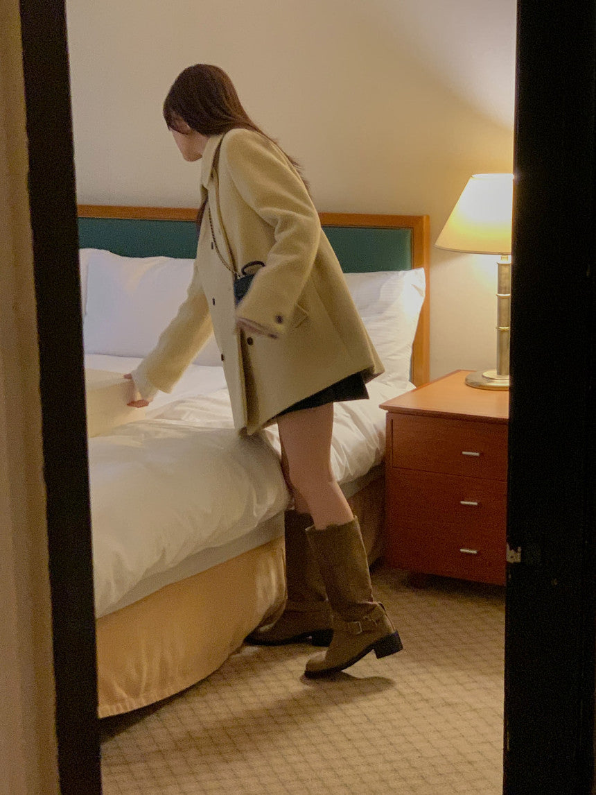 Lemiel wool coat-2col