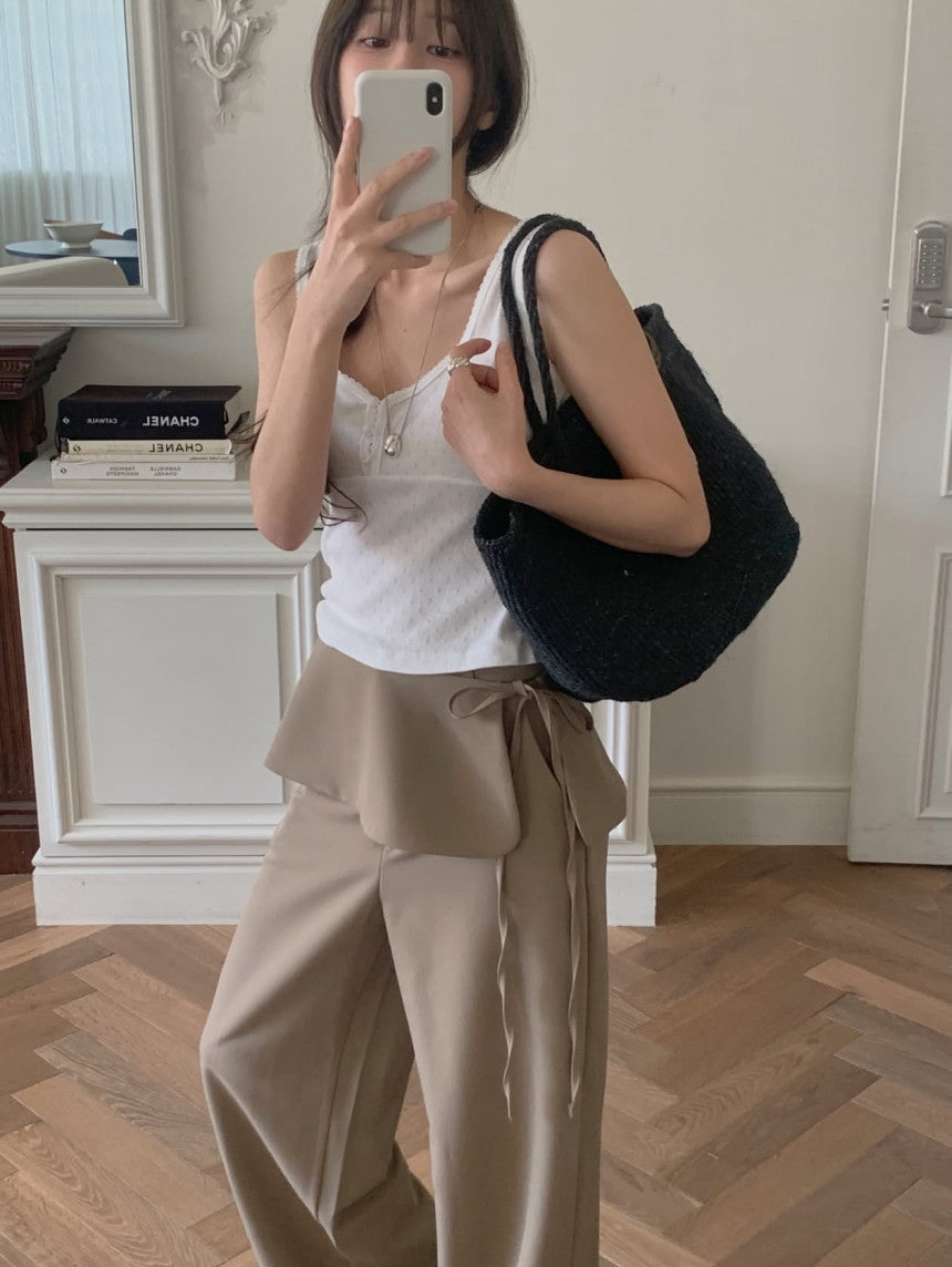 wrap slacks set-3col