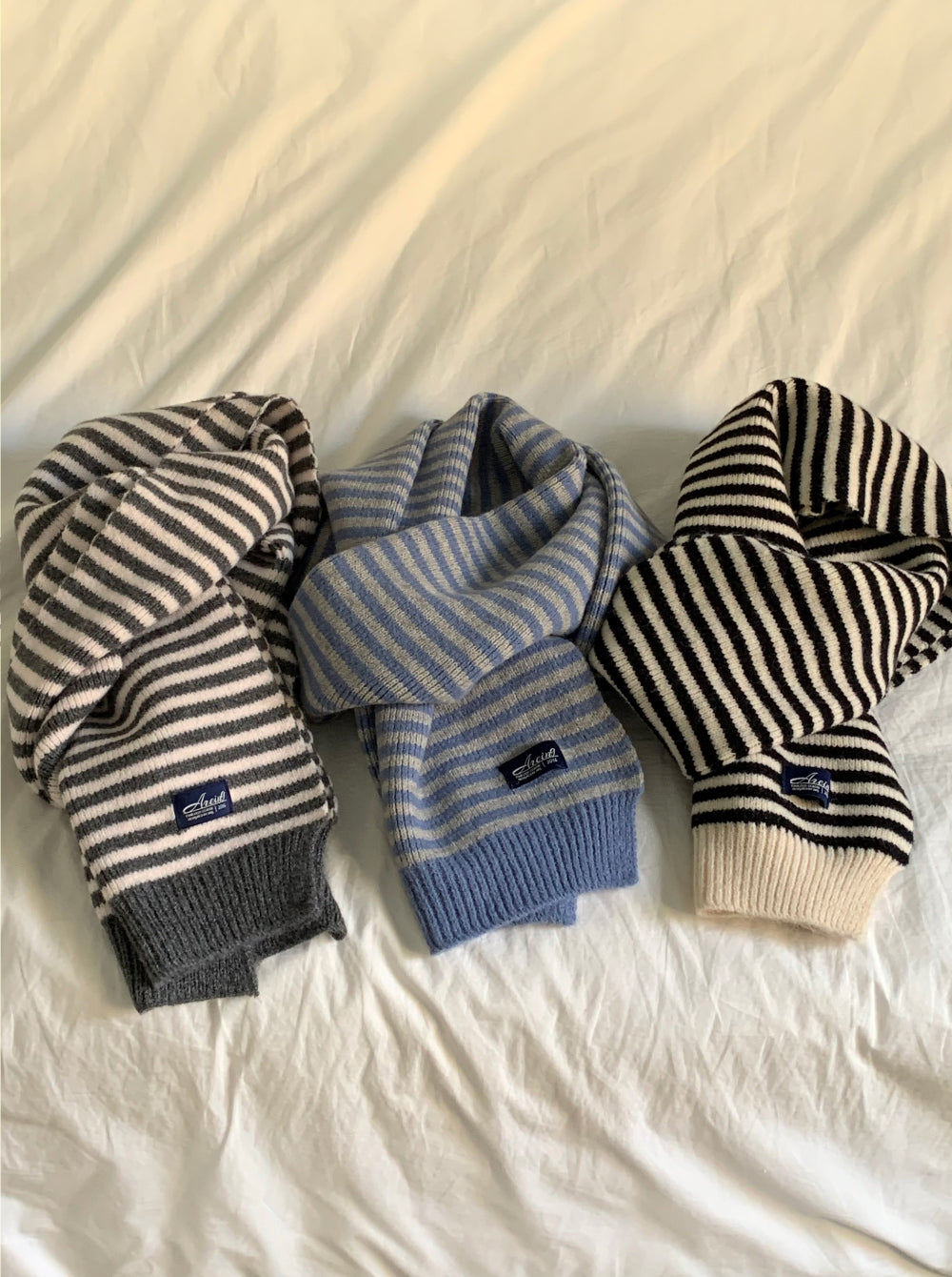 Homme knit muffler-3col