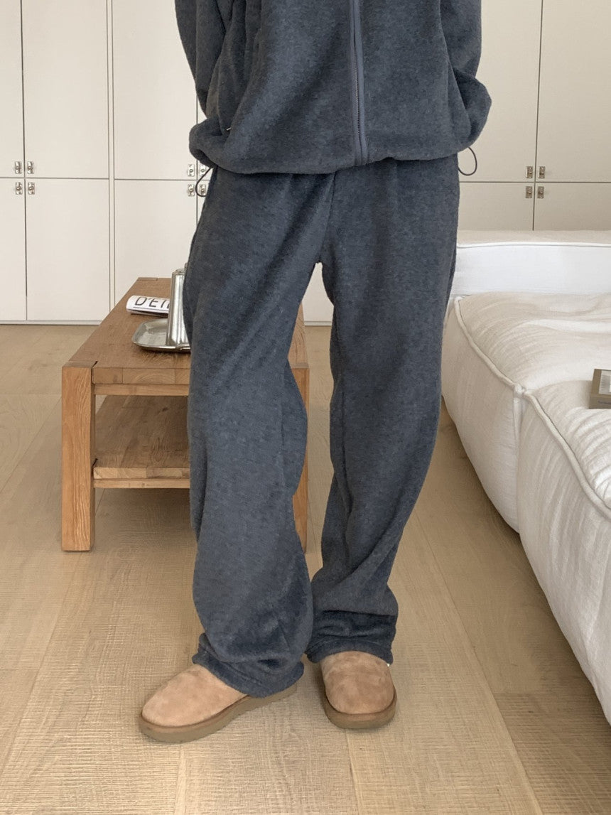 Luzern fleece zip up&pants-3col